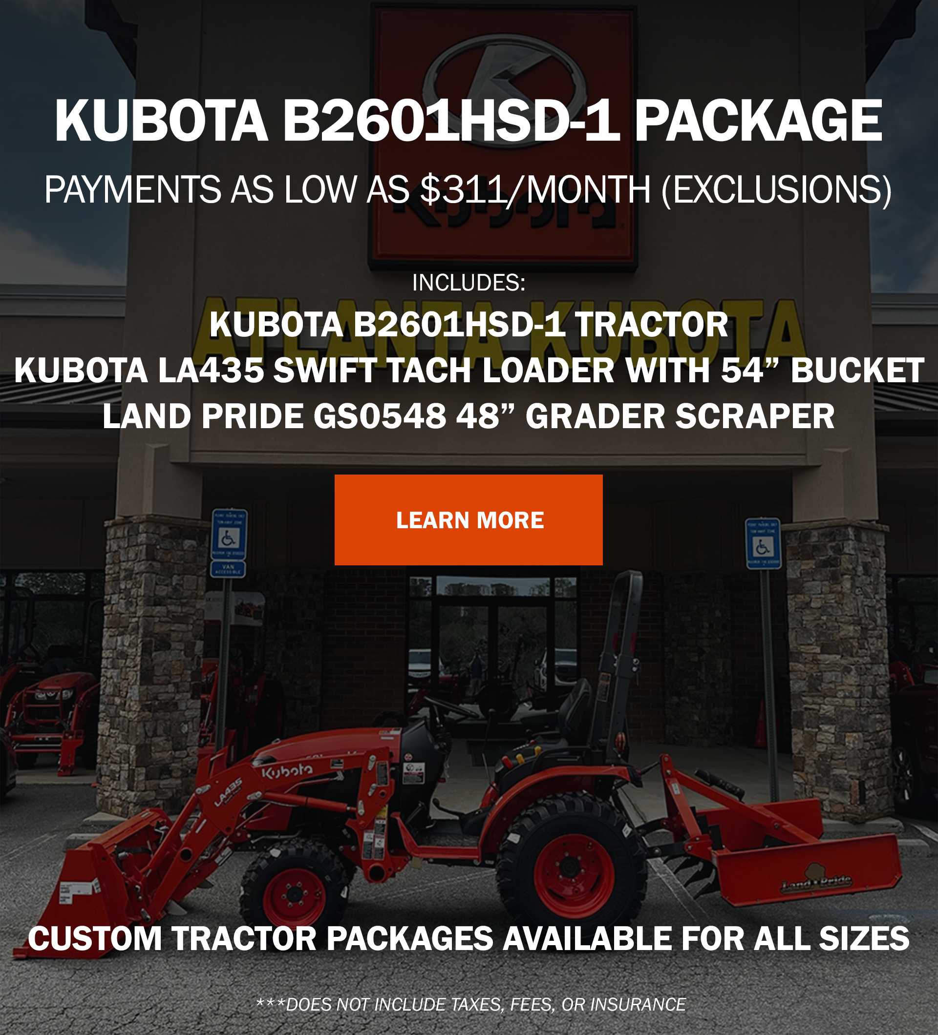 Kubota Tractor Promo